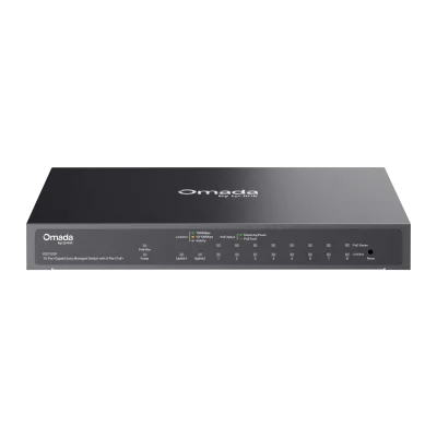 Коммутатор Omada 10-Port Gigabit Easy Managed Switch with 8-Port PoE+