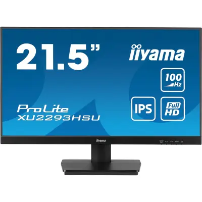 Монитор Iiyama 21.5" ProLite XU2293HSU-B7 черный IPS LED 1ms 16:9 HDMI M/M матовая 1000:1 300cd 178гр/178гр 1920x1080 100Hz DP FHD USB 2.6кг