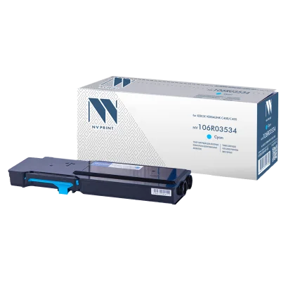 -/ Тонер-картридж NVP NV-106R03534 Cyan для Xerox VersaLink C400/C405 (8000k)