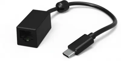 Адаптер Hama 00177104 USB Type-C (m) RJ-45 (f) 0.1м