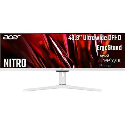 LCD Acer 43.8" XV431CPwmiiphx белый {IPS 3840x1080 120Hz 1ms 400cd 2xHDMI DisplayPort1.2 2x2W FreeSync(Premium) HDR400 hadj95 Vesa}