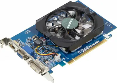 Видеокарта Gigabyte PCI-E GV-N730D3-2GI NVIDIA GeForce GT 730 2048Mb 64 DDR3 902/1800 DVIx1 HDMIx1 CRTx1 HDCP Ret