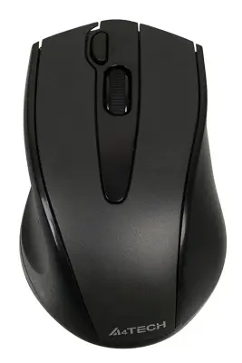 Мышь A4Tech V-Track G9-500F черный оптическая 1200dpi беспров. USB1.1 4but