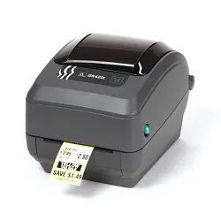 Zebra GK420t  [GK42-102220-000] Черный {TT Printer , 203 dpi, Euro and UK cord, EPL, ZPLII, USB, Ethernet}