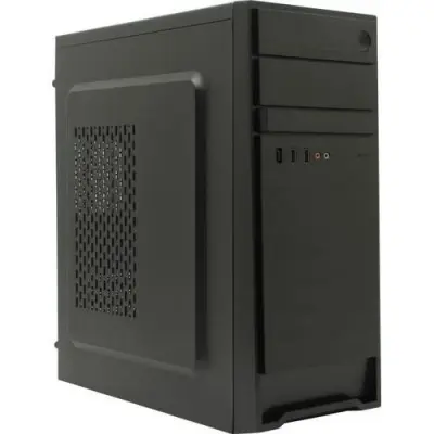 Exegate EX287507RUS Корпус Miditower ExeGate AX-252 (ATX, без БП, 2*USB, аудио, черный)