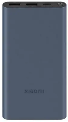 Мобильный аккумулятор Xiaomi Mi 22.5W Power Bank 10000mAh 3A 3xUSB синий (BHR5884GL)