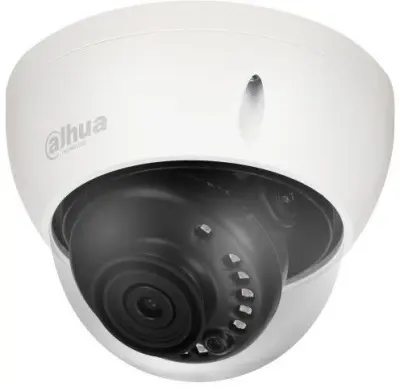 Камера видеонаблюдения аналоговая Dahua DH-HAC-HDBW2501EP-0280B 2.8-2.8мм HD-CVI цветная корп.:белый