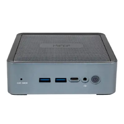Hiper ED20-I5124R8N1WPG EXPERTBOX D20 Intel Corei5 1240P(1.7Ghz)/16384Mb/512PCISSDGb/noDVD/Int:Intel Iris Xe Graphics/BT/WiFi/war 1y/0.45kg/Тёмно-серый/Win11Pro+WiFi 6,BT 5.2,металл, VESA75x75,100x100
