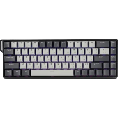 Игровая клавиатура Механическая клавиатура AULA WIN68HE PRO Edition Light Серо-тёмно-серый Meteor магнитные свитчи