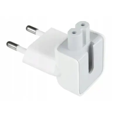 Адаптер-переходник Premier 3-016 (1 розетка) белый (пакет ПЭ) [3-016 / 7000009178 EuroPlug] {переходник для блока Apple не на все модели}