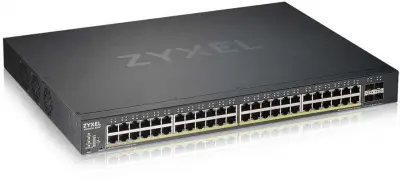 Коммутатор Zyxel NebulaFlex XGS1930-52HP XGS1930-52HP-EU0101F 48G 4SFP+ 48PoE 48PoE+ 375W управляемый