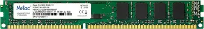 Память DIMM DDR3 8Gb PC12800 1600MHz CL11 Netac 1.5V (NTBSD3P16SP-08)