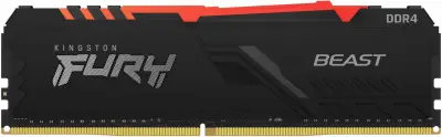 Kingston 32GB 3200MT/s DDR4 CL16 DIMM FURY Beast RGB KF432C16BB2A/32