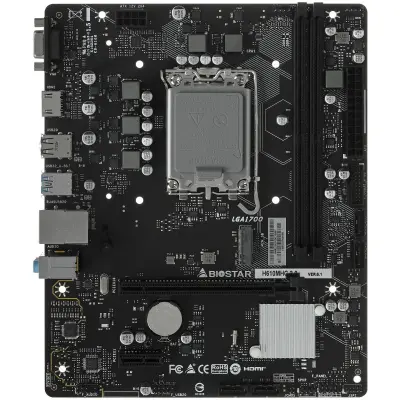 Biostar H610MHC 2.0  {Soc-1700 Intel H610 2xDDR4 mATX AC`97 8ch(7.1) GbLAN+VGA+HDMI}