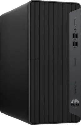 ПК HP ProDesk 400 G7 MT i3 10100 (3.6) 8Gb SSD256Gb UHDG 630 DVDRW CR Windows 10 Professional 64 GbitEth клавиатура мышь черный