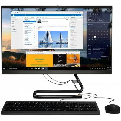 Lenovo IdeaCentre 3 24ARE05 [F0EW0011RK] Black 23.8" {FHD Ryzen 3 4300U/8Gb/1Tb+128Gb SSD/DVDRW/DOS/k+m}