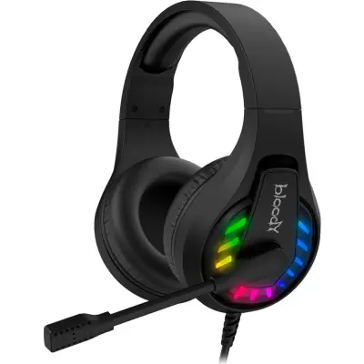 Наушники с микрофоном A4Tech Bloody G230p черный 2м накладные оголовье (G230P)