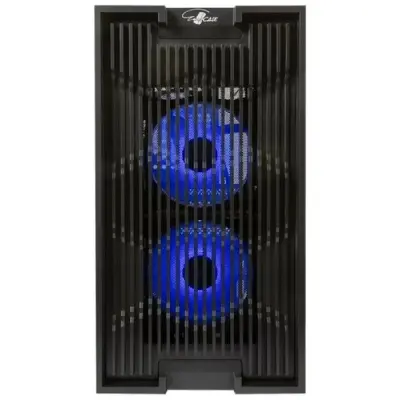 Eurocase 00-01003410 Корпус Minitower mATX M07 3ARGB черный без БП закаленное стекло USB 3.0