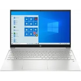 Ноутбук HP Pavilion 15-eh1021ur Ryzen 7 5700U 16Gb SSD512Gb AMD Radeon 15.6" IPS Touch FHD (1920x1080) Windows 10 Home silver WiFi BT Cam