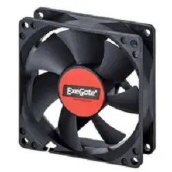 Exegate EX283387RUS Вентилятор ExeGate ExtraPower EP12025H3P, 120x120x25 мм, гидродинамический, 3pin, 1800RPM, 27dBA