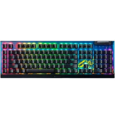 Игровая клавиатура Razer BlackWidow V4 X (Yellow Switch) - Fortnite Ed. - US Layout/ Razer BlackWidow V4 X (Yellow Switch) Gaming keyboard - Fortnite Ed.