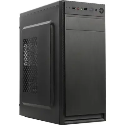 Exegate EX287515RUS Корпус Miditower ExeGate AX-253U-450W-12 (ATX, БП XP450 с вент. 12см, 2*USB+1*USB3.0, аудио, черный)
