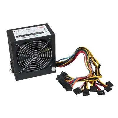 Prime Box SS-600W (20+4pin, 3*SATA, 3*IDE, 1*4+4pin, 1*6+2pin; 120мм)