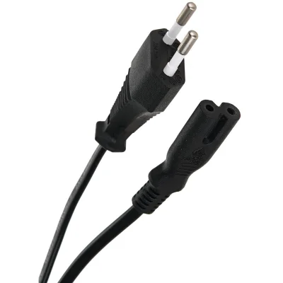 Кабель/ Кабель для аудио-видео техники IEC-320-C7 -- розетка EU, 2-pin <VDE>, VCOM <CE023-CU0.5-1.8>, 1,8m