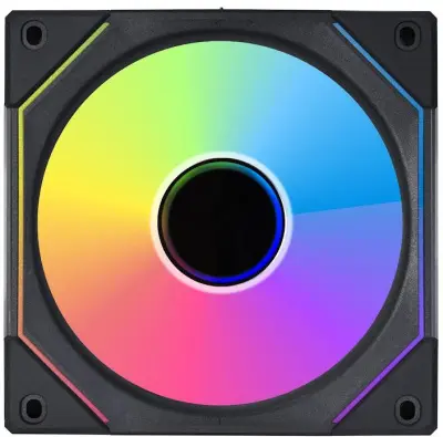 Вентилятор Lian-Li Uni Fan IN 120 Single ARGB 120x120x28mm черный 4-pin 29dB Ret (G99.12SLIN1B.00)