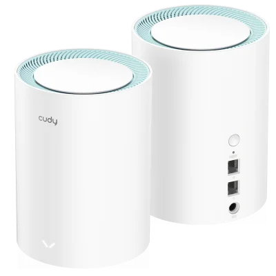 Wi-Fi Mesh-система/ AC1200 Wi-Fi Gigabit Mesh Solution 2-Pack, Chipset MT7621DA+MT7613B+MT7603, Dual-Band, 867Mbps at 5GHz + 300Mbps at 2.4GHz, 802.11ac/a/b/g/n, 2 Gigabit Ethernet Ports, 4 internal antennas,MU-MIMO, DDNS,Zerotier/Wireguard/OpenVPN/IPSec