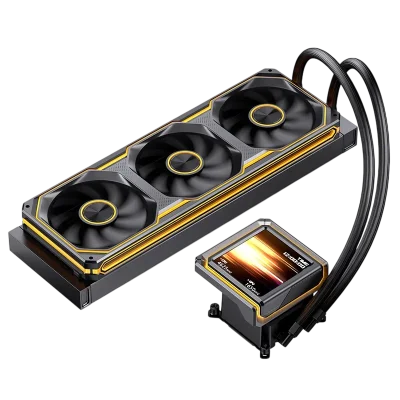 Система жидкостного охлаждения Water Cooling System JONSBO TX-360 Black (325W, 360mm, LED, Black, ARGB/ Fans: 3x120mm, 62.4CFM, 37.3dBA, 2400RPM/ Pump height 70.6mm, 5000RPM, Rad thickness 27mm/ S: 1851, 17XX, 1200, 115X, AM5, AM4)