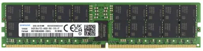 Память DDR5 Samsung M321R8GA0BB0-CQKZJ 64Mb DIMM ECC Reg 4800MHz