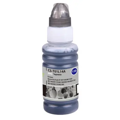 Чернила Cactus CS-T01L14A 110S BK, для Epson, 70мл, черный