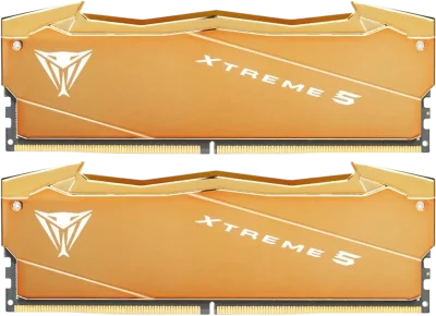 Оперативная память Patriot Viper XTREME 5 AURUM DDR5 DIMM 32GB 6000MHz KIT 2*16GB CL30 30-40-40-76 1.35V RGB (AMD/Intel except Ultra series)