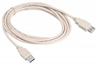 Кабель-удлинитель Buro USB A(m) USB A(f) 3м (USB2.0-AM/AF-3)