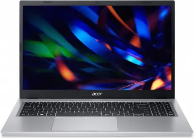 Ноутбук Acer Extensa 15 EX215-33-P4E7 N-series N200 8Gb SSD512Gb Intel HD Graphics 15.6" IPS FHD (1920x1080) noOS silver WiFi BT Cam (NX.EH6CD.004)