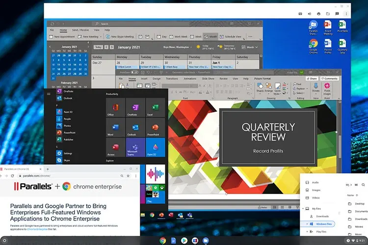 Parallels Desktop для Chromebook Enterprise - полноценная интеграция Windows в рабочую среду Google