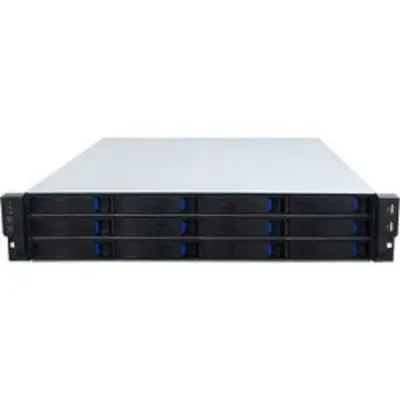 Procase ES212-SATA3-B-0 {2U 12 SATA3/SAS hotswap HDD, глубина 650мм, MB 12"x13", без Б/П}