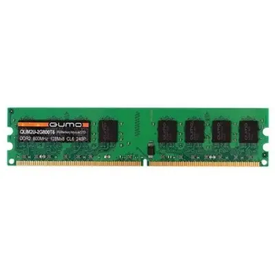 QUMO DDR2 DIMM 2GB QUM2U-2G800T6(R)/QUM2U-2G800T5(R) (PC2-6400, 800MHz)