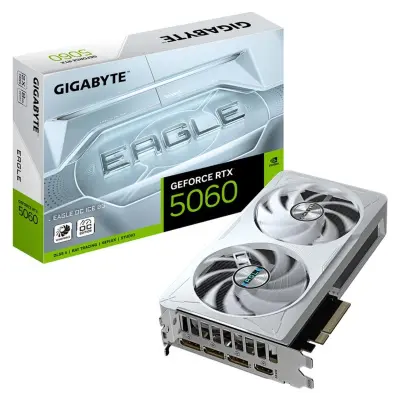 Видеокарта PCIE16 RTX5060 8GB GV-N5060EAGLEOC ICE-8GD GIGABYTE
