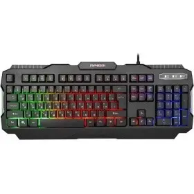 Гарнизон Клавиатура игровая GK-330G, подсветка, код "Survarium",  USB, черный, антифантомные  клавиш