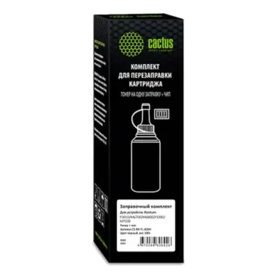 Cactus CS-RK-TL-420H Тонер черный флакон 100гр. (в компл.:чип) для принтера Pantum P3010/M6700/M6800/P3300/M7100