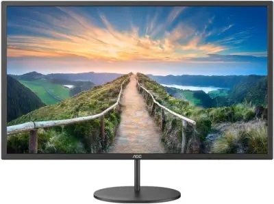 LCD AOC 31.5'' Q32V4 {IPS 2560x1440 75Hz 4ms 178/178 250cd 1200:1 8bit HDMI1.4 DisplayPort1.2 AdaptiveSync AudioOut 2x2W VESA}