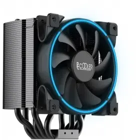 PCCooler GI-H58UB CORONA B LGA2066/2011/1366/115X/775/AM4/3/3+/AM2/2+/FM1/2/2+ ( TDP 240W, 120mm PWM SilentPro Blue LED FAN, 5 тепловых трубок 8мм, 1000-1800RPM, 26,5dBa)