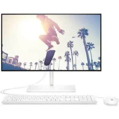 HP 24-cb1025nh [6V339EA] White 23.8" {FHD i5-1235U/8Gb/512Gb SSD/ Iris Xe/DOS}