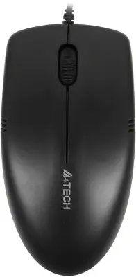 Мышь A4Tech OP-530NUS черный оптическая 1200dpi silent USB 2but