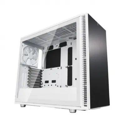 Fractal Design DEFINE S2 WHITE - TG / E-ATX, mid tower, tempered glass side panel / 3x140mm fans inc. / FD-CA-DEF-S2-WT-TGC