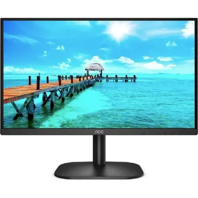 LCD AOC 23.8" 24B2XDAM черный {VA 1920x1080 75Hz 4ms 178/178 250cd 3000:1 8bit(6bit+FRC) D-Sub DVI HDMI1.4 AdaptiveSync AudioOut 2x2W VESA}