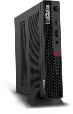 ПК Lenovo ThinkStation P350 tiny slim i7 11700 (2.5) 16Gb SSD512Gb UHDG 750 Windows 10 Professional 64 GbitEth WiFi BT 230W клавиатура мышь черный