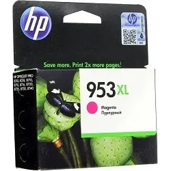 Картридж струйный HP 953XL F6U17AE пурпурный (1450стр.) для HP OJP 8710/8715/8720/8730/8210/8725